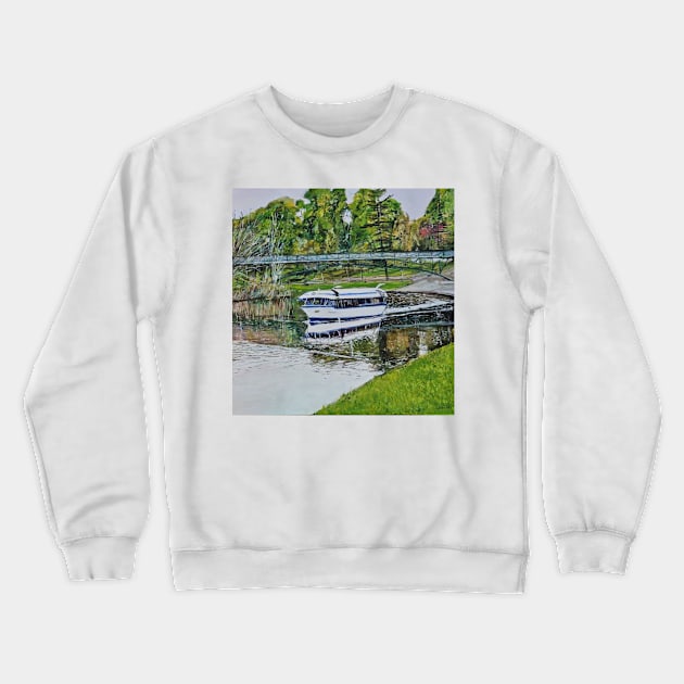 Popeye River Cruise Crewneck Sweatshirt by Chrisprint74